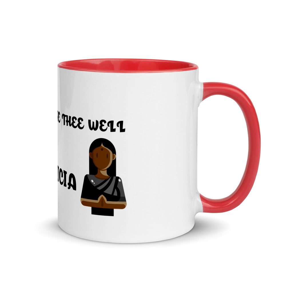 FARE THEE WELL- ST.FELICIA- Mug with Color Inside