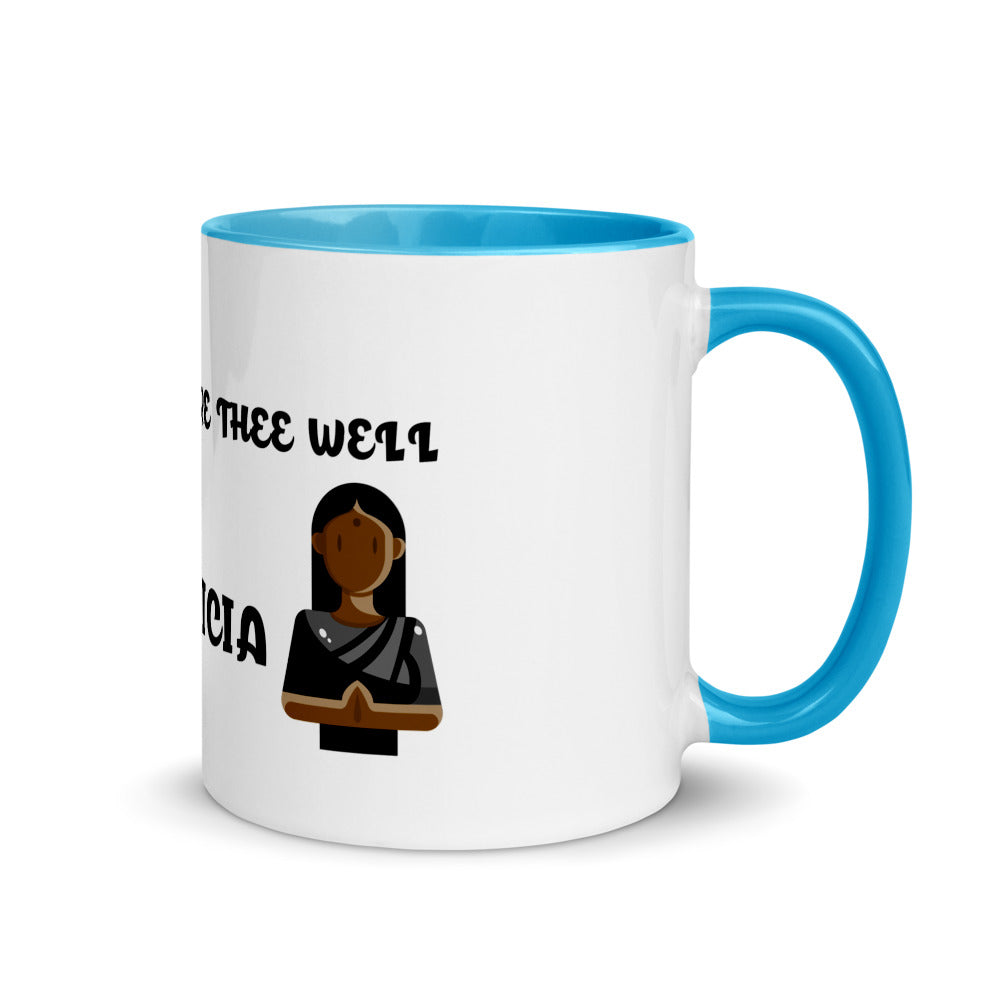 FARE THEE WELL- ST.FELICIA- Mug with Color Inside