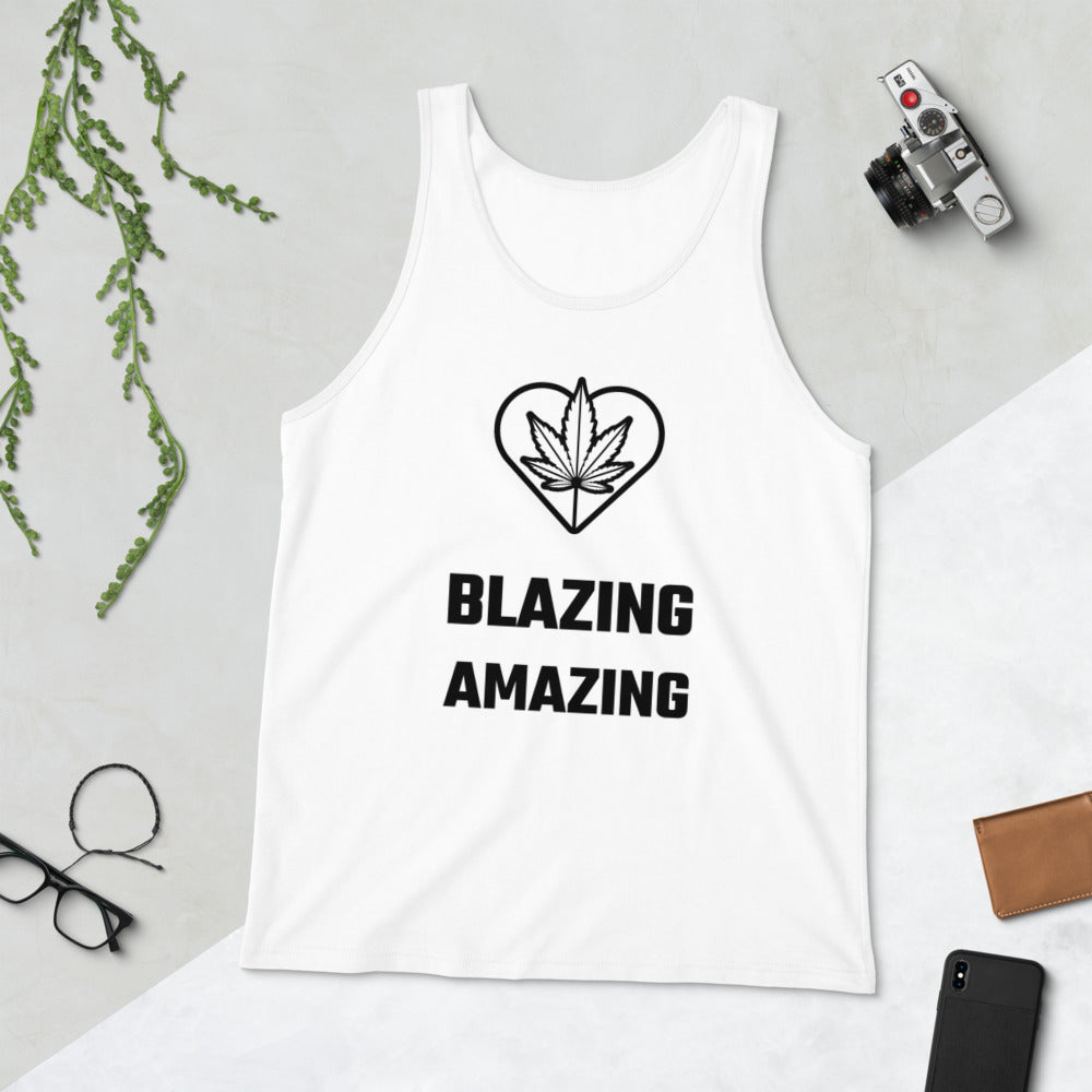 KEEP BLAZING STAY AMAZING- Unisex Tank Top