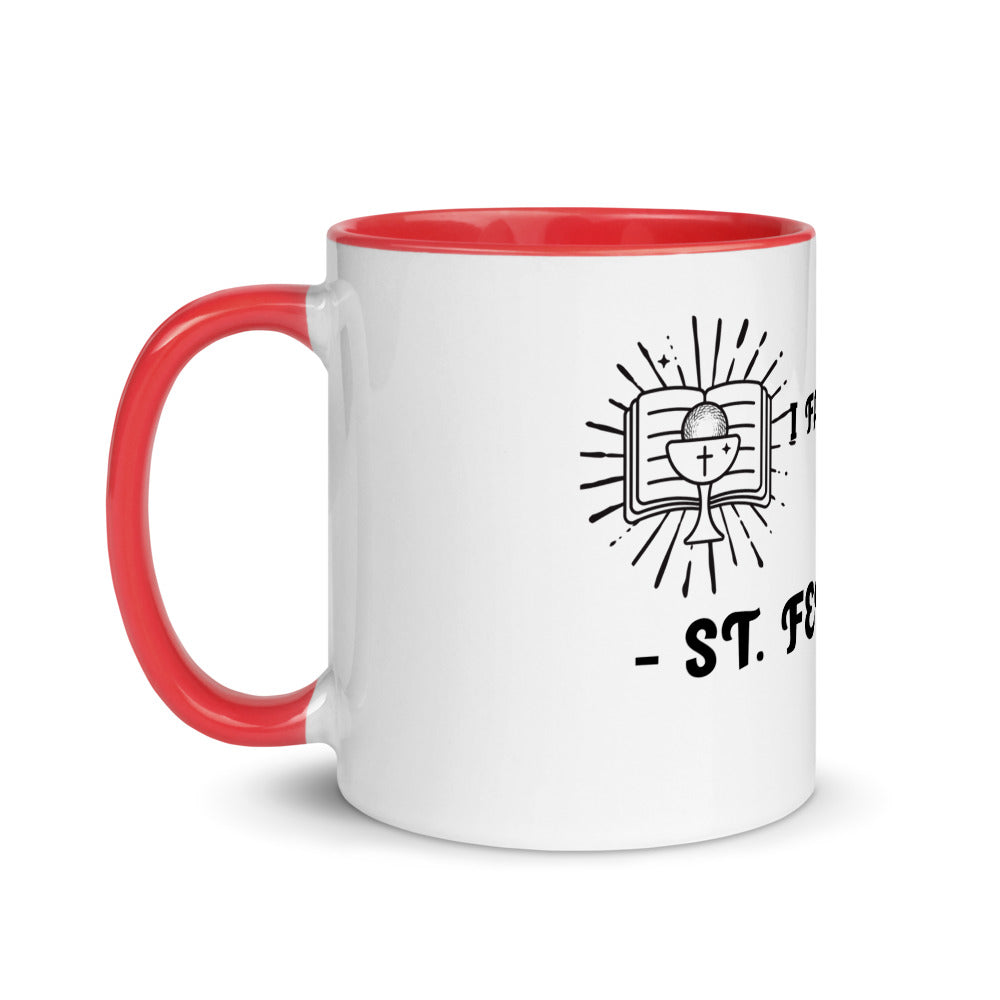 FARE THEE WELL- ST.FELICIA- Mug with Color Inside