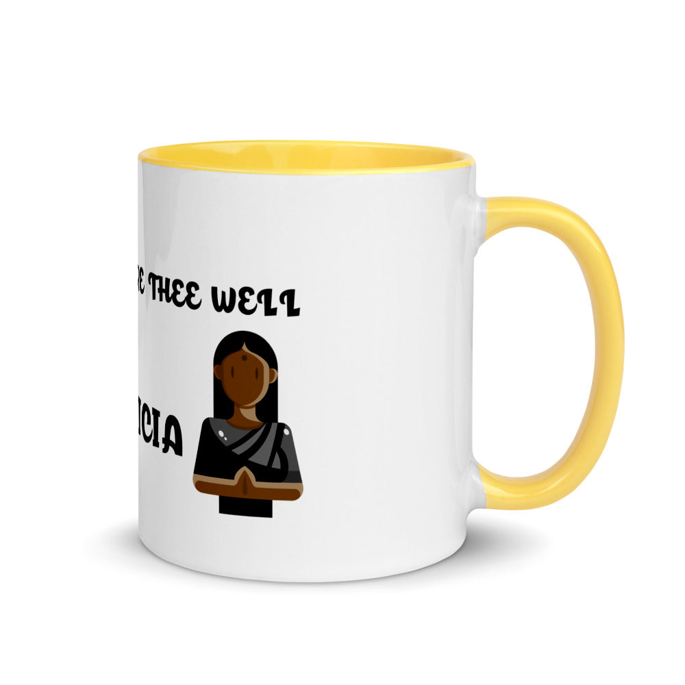 FARE THEE WELL- ST.FELICIA- Mug with Color Inside