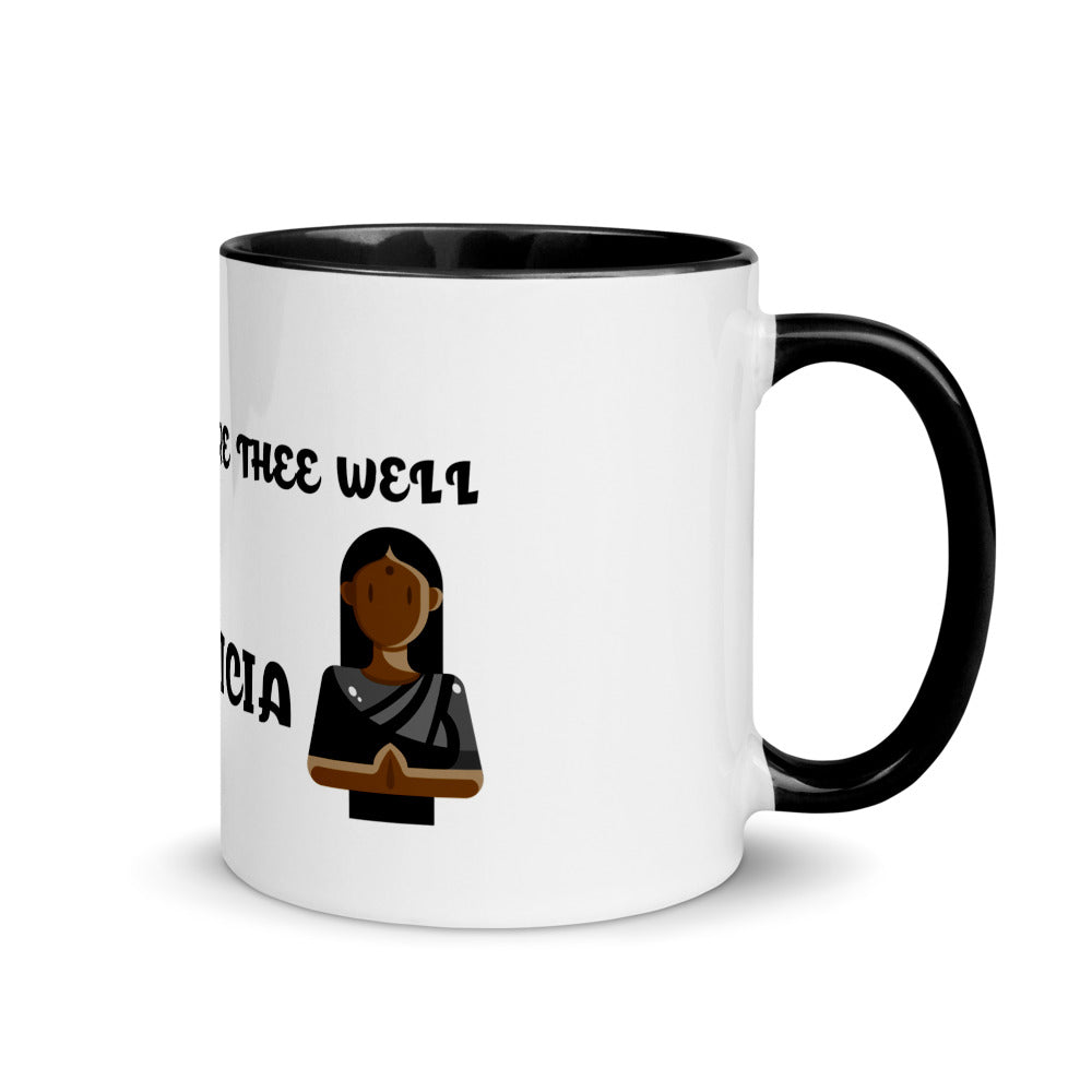 FARE THEE WELL- ST.FELICIA- Mug with Color Inside