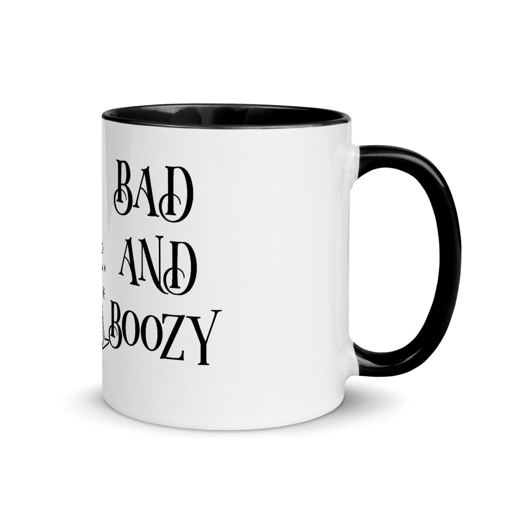 BAD AND BOOZY- Mug with Color Inside