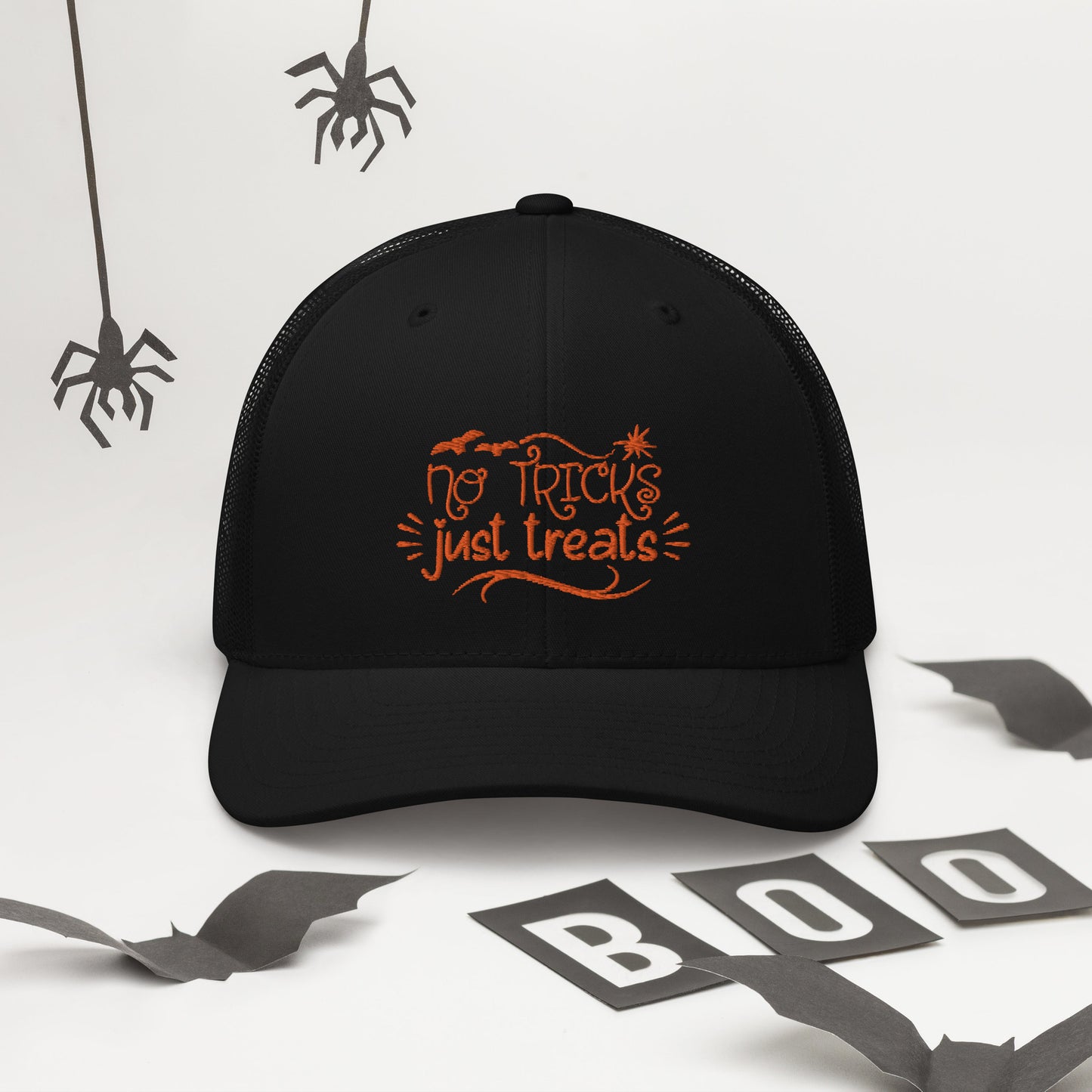 NO TRICKS JUST TREATS- Trucker Cap