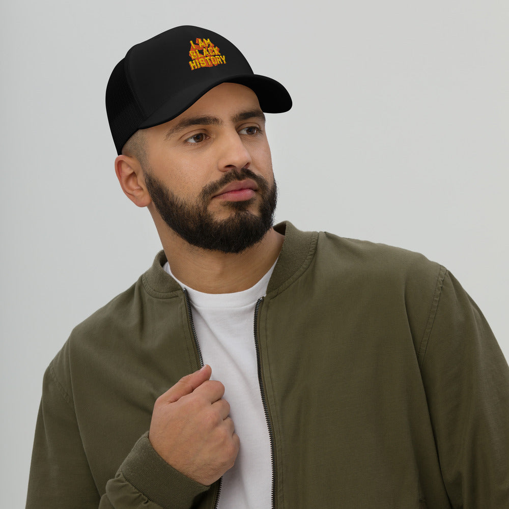 I AM BLACK HISTORY- Trucker Cap