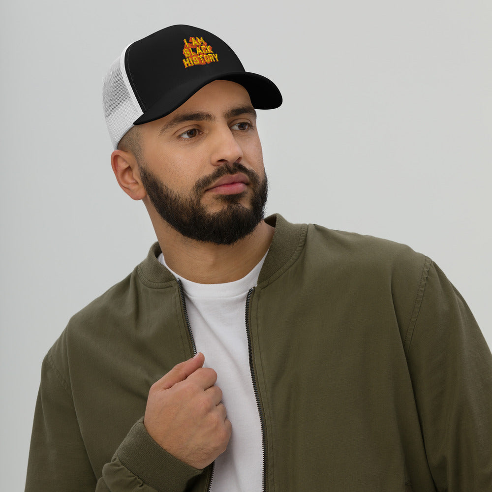 I AM BLACK HISTORY- Trucker Cap