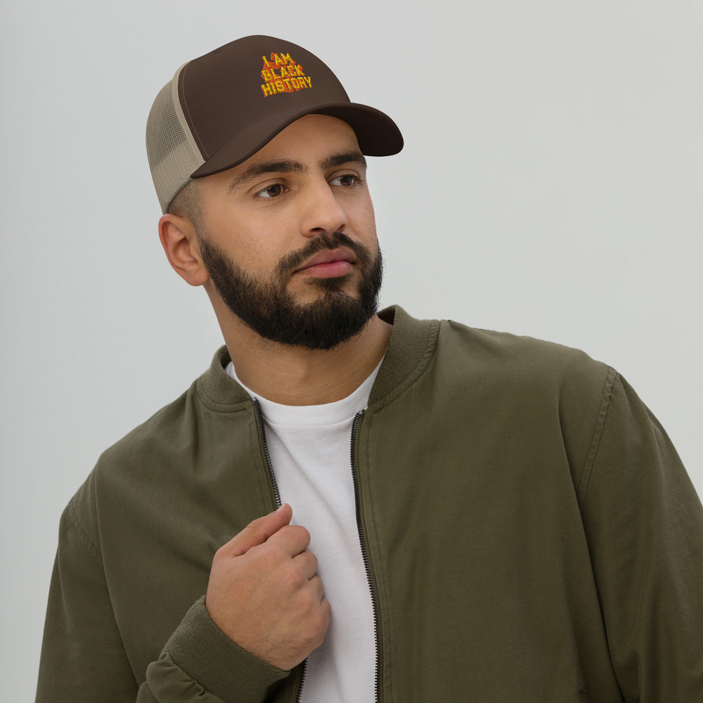 I AM BLACK HISTORY- Trucker Cap