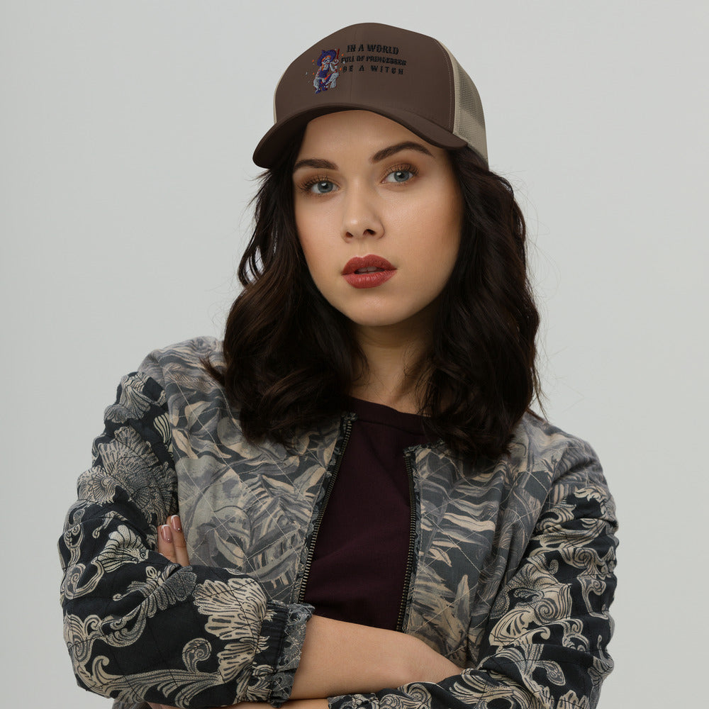 BE A WITCH- Trucker Cap