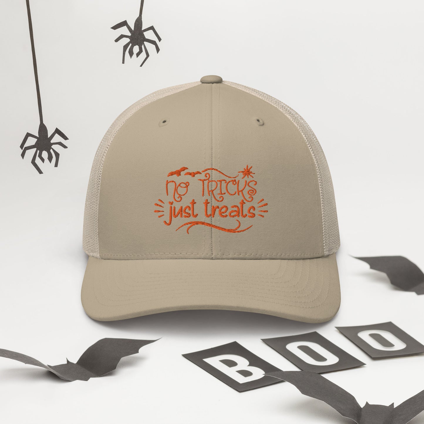 NO TRICKS JUST TREATS- Trucker Cap