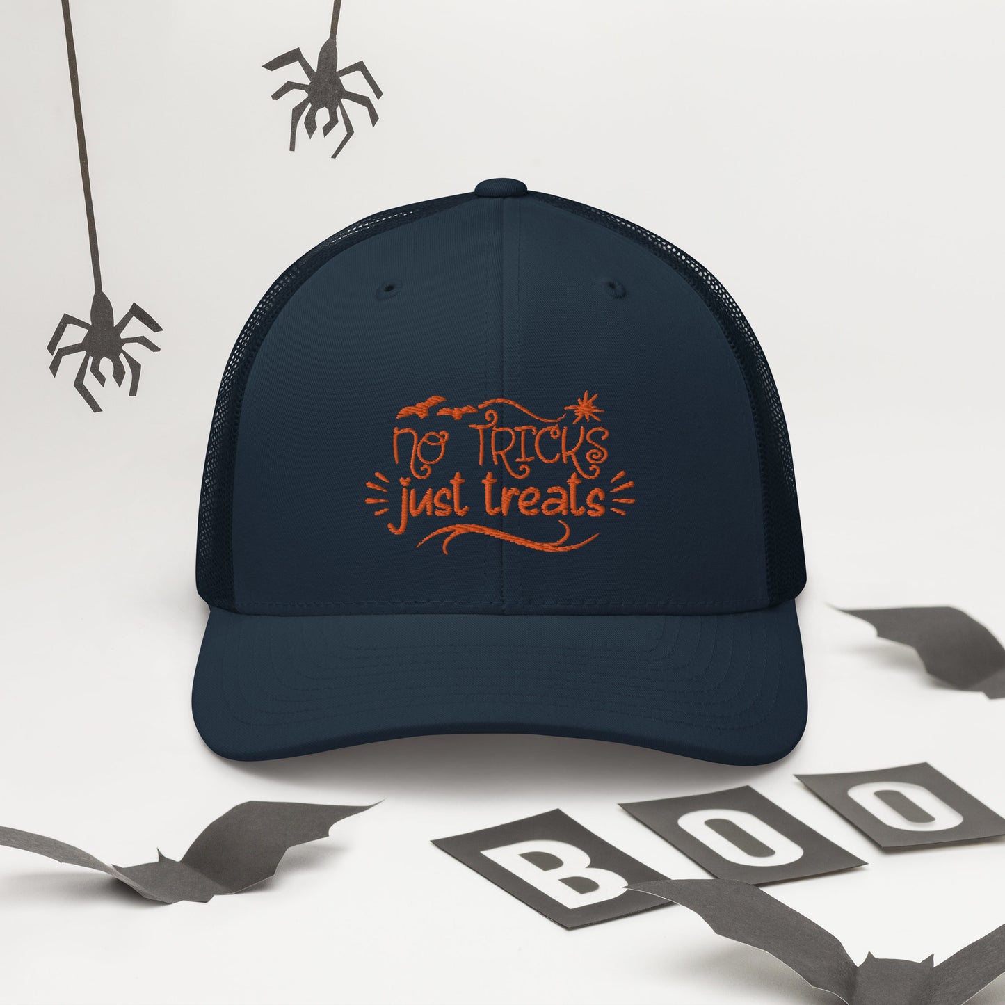 NO TRICKS JUST TREATS- Trucker Cap