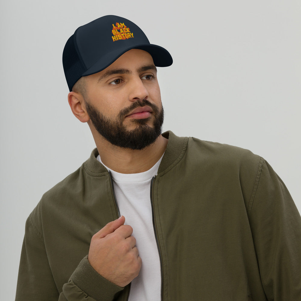 I AM BLACK HISTORY- Trucker Cap