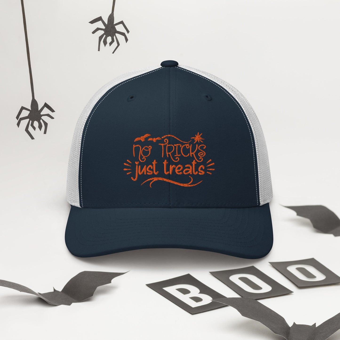 NO TRICKS JUST TREATS- Trucker Cap