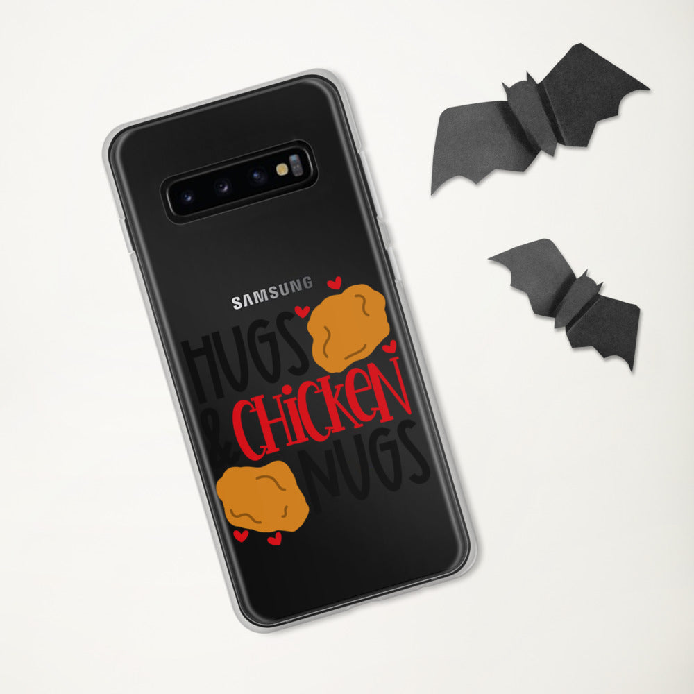 HUGS AND CHICKEN NUGS- Samsung Case