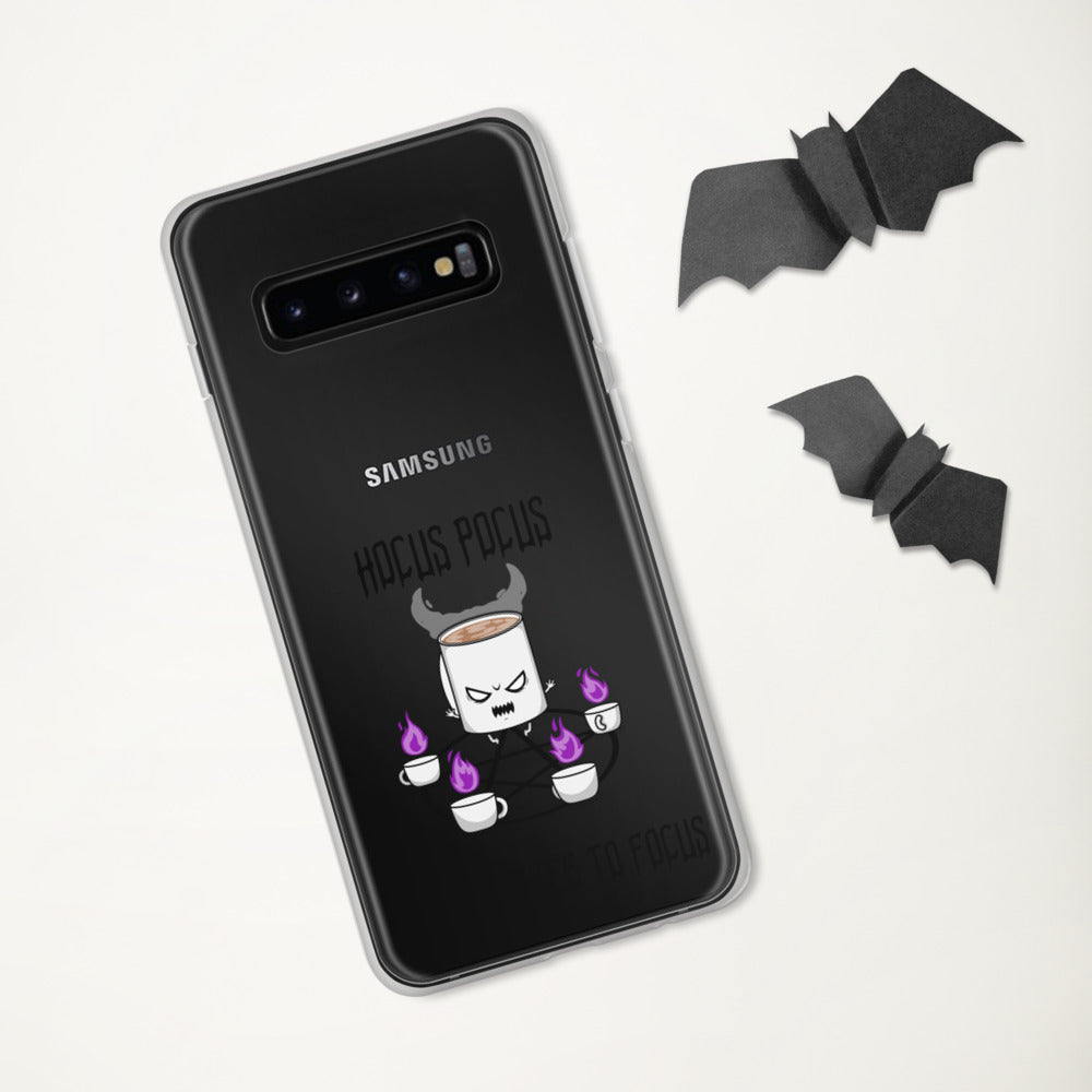 HOCUS POCUS, I NEED COFFEE TO FOCUS- Samsung Case