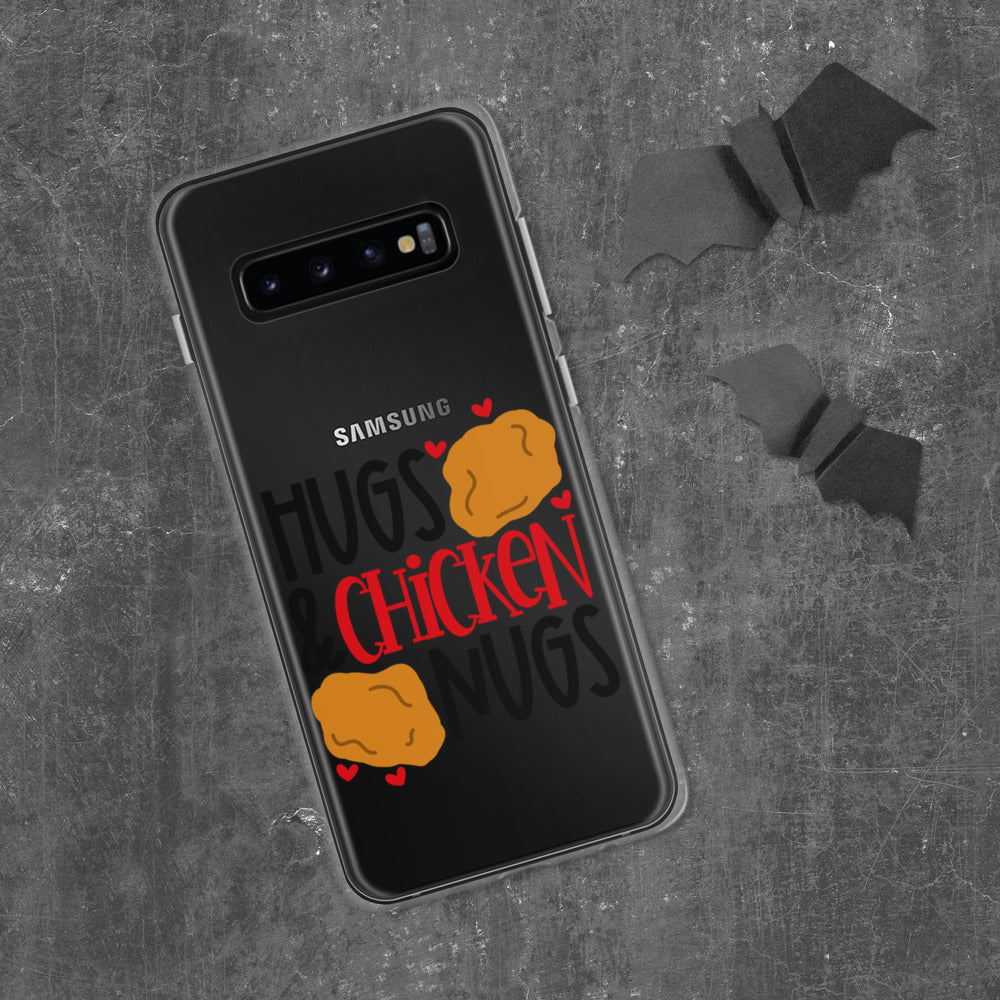 HUGS AND CHICKEN NUGS- Samsung Case
