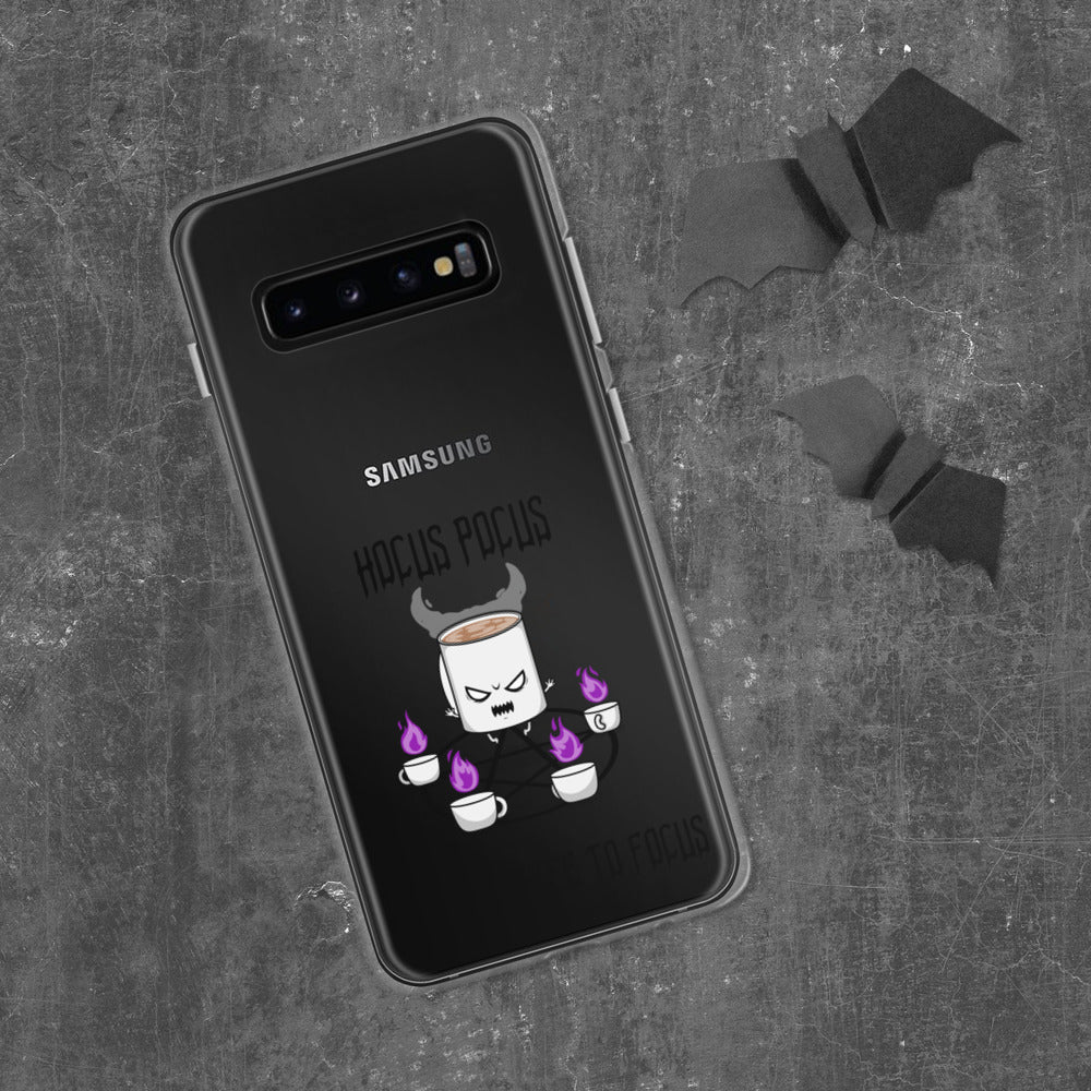 HOCUS POCUS, I NEED COFFEE TO FOCUS- Samsung Case