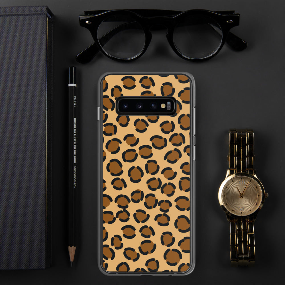 TAN LEOPARD- Samsung Case