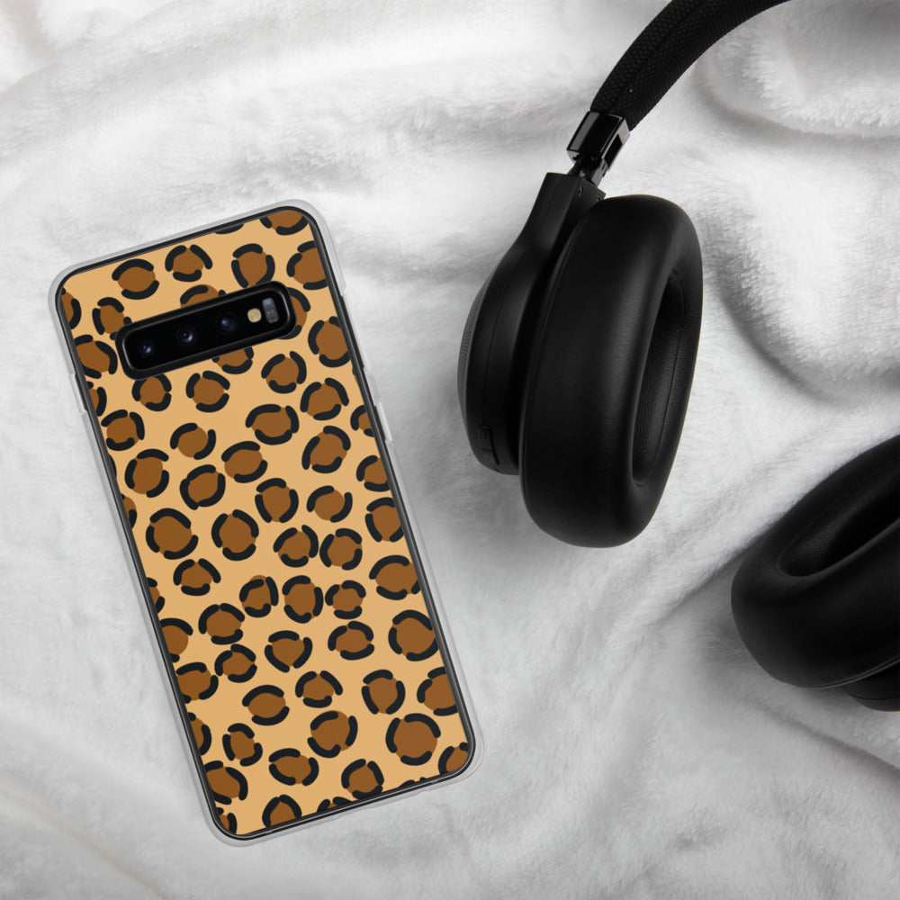 TAN LEOPARD- Samsung Case