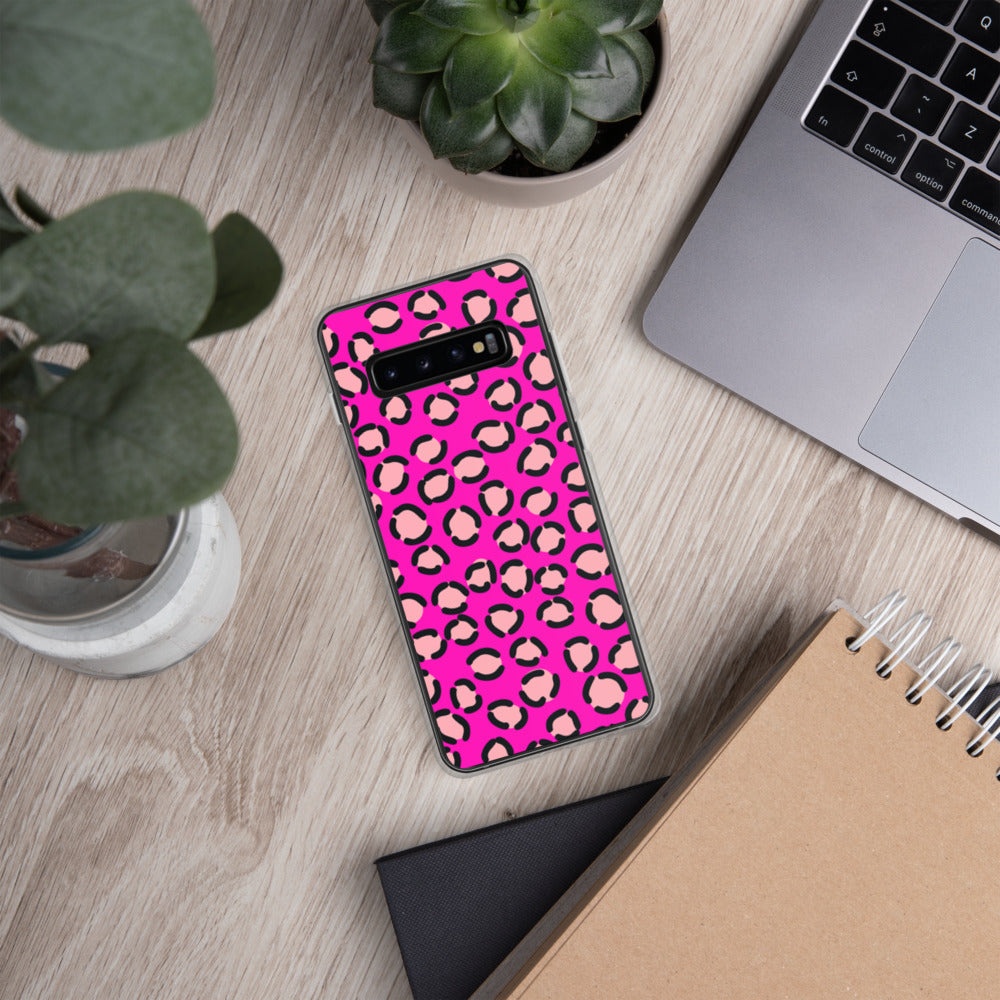 PINK LEOPARD- Samsung Case
