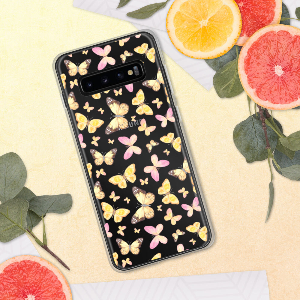 YELLOW BUTTERFLIES- Samsung Case