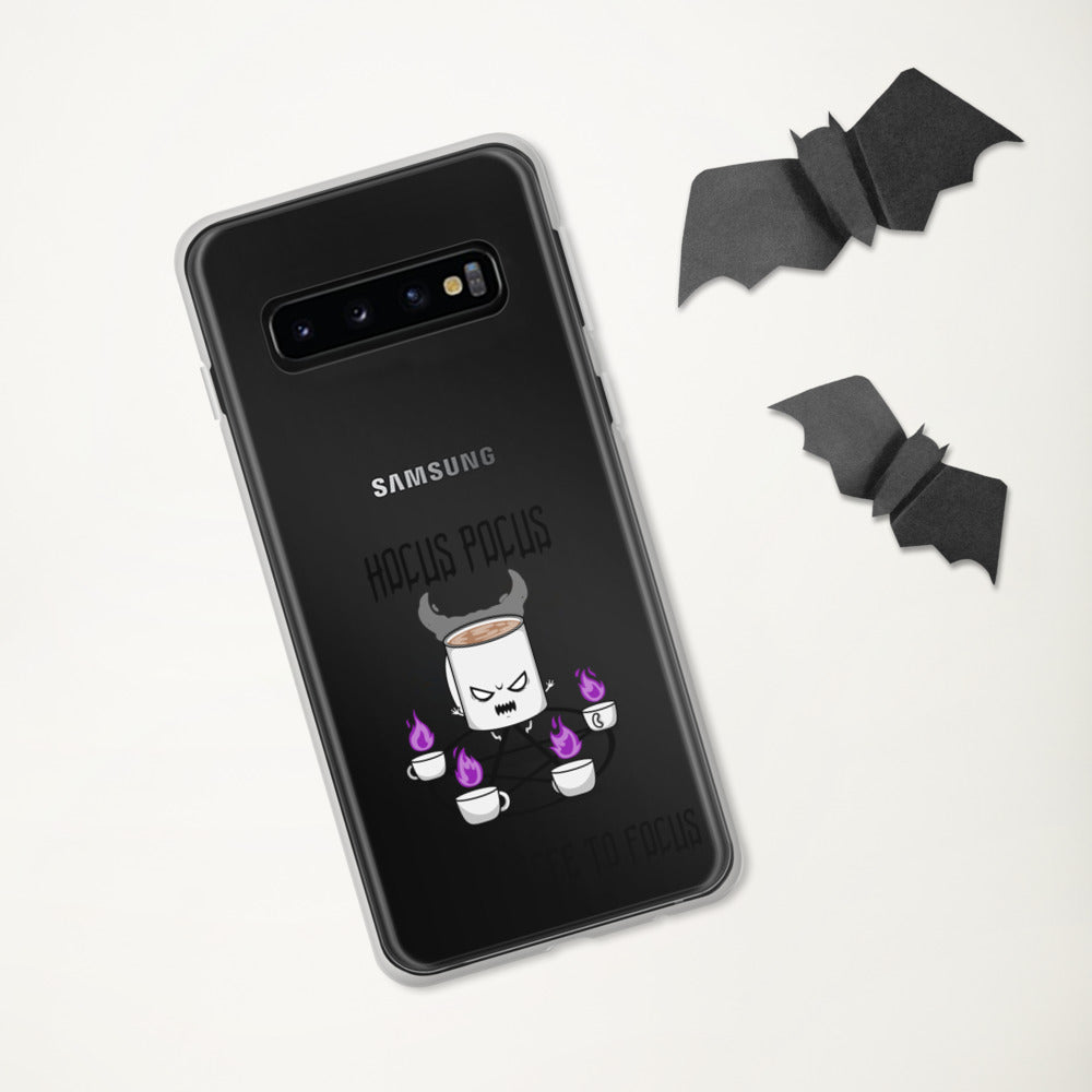 HOCUS POCUS, I NEED COFFEE TO FOCUS- Samsung Case