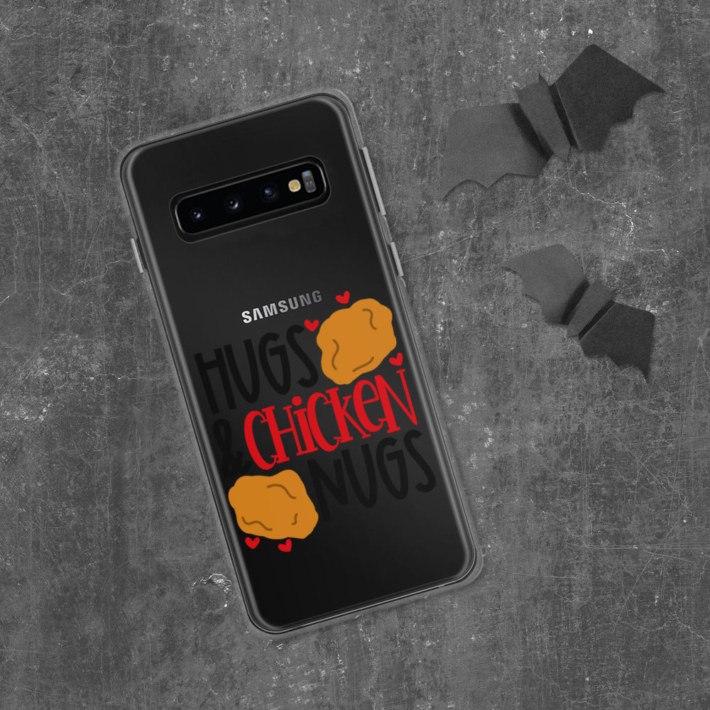 HUGS AND CHICKEN NUGS- Samsung Case