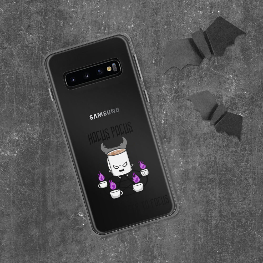 HOCUS POCUS, I NEED COFFEE TO FOCUS- Samsung Case