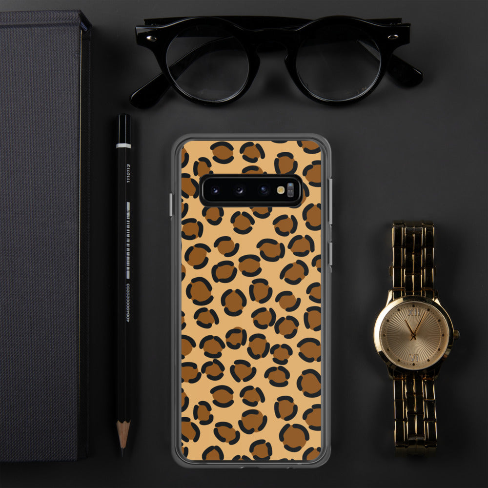 TAN LEOPARD- Samsung Case