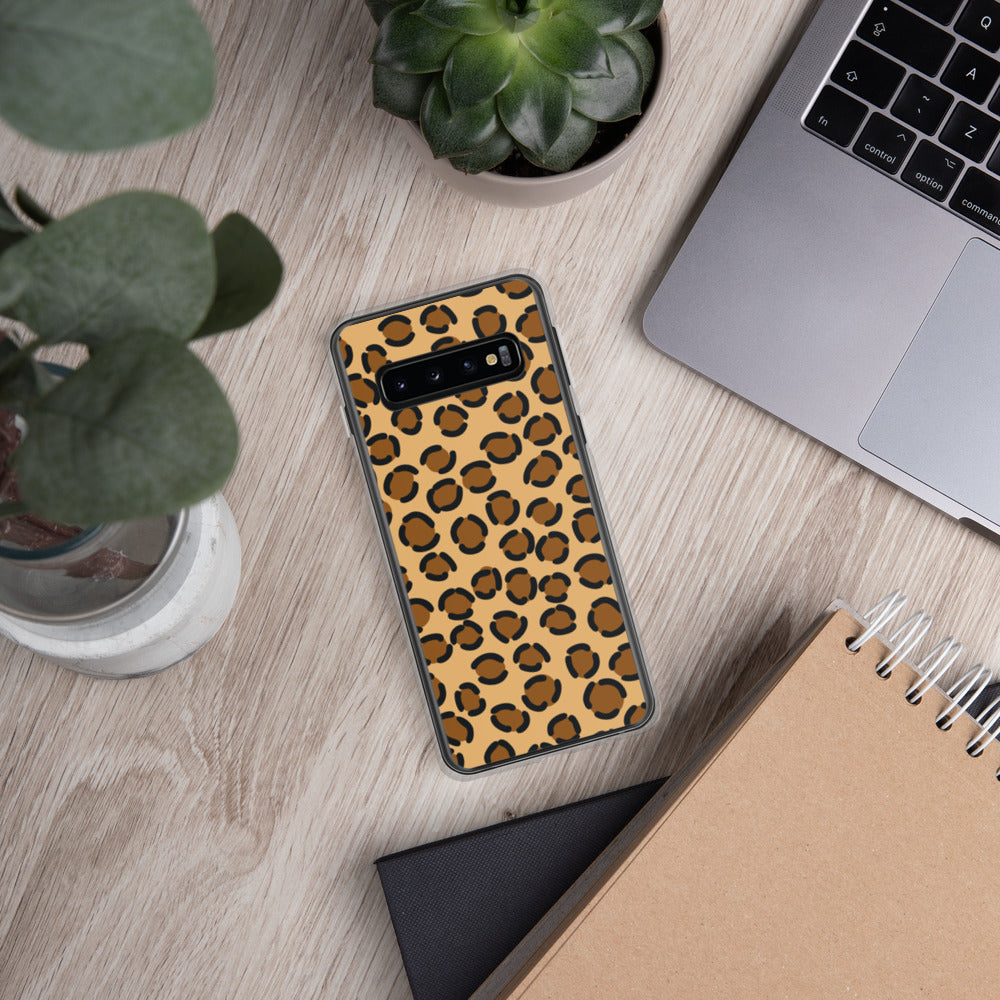 TAN LEOPARD- Samsung Case