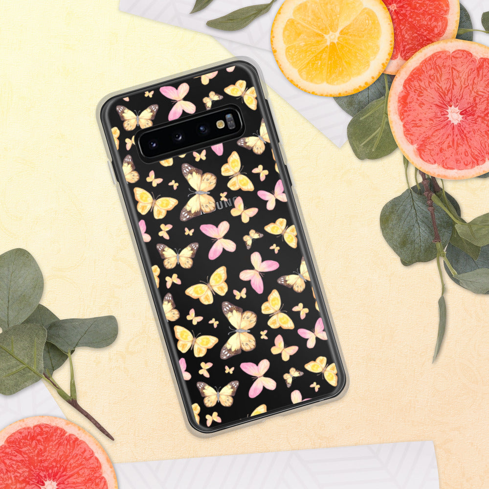 YELLOW BUTTERFLIES- Samsung Case