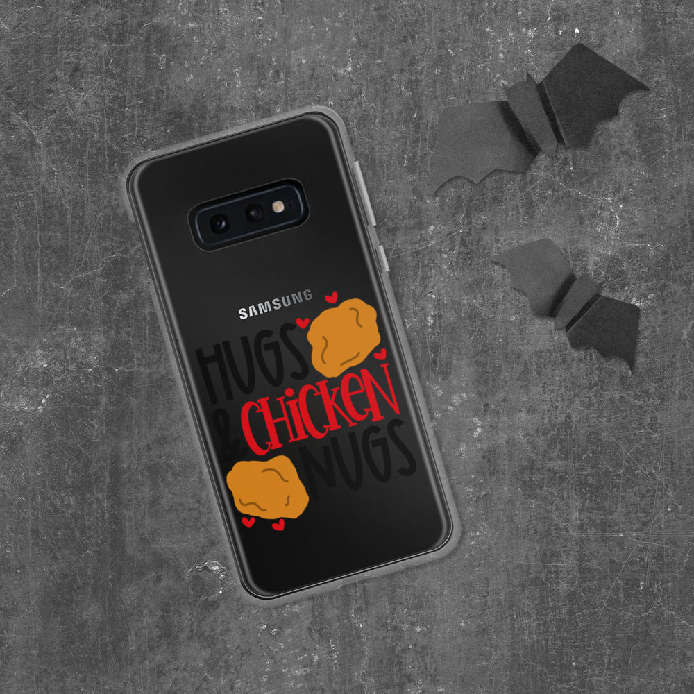 HUGS AND CHICKEN NUGS- Samsung Case