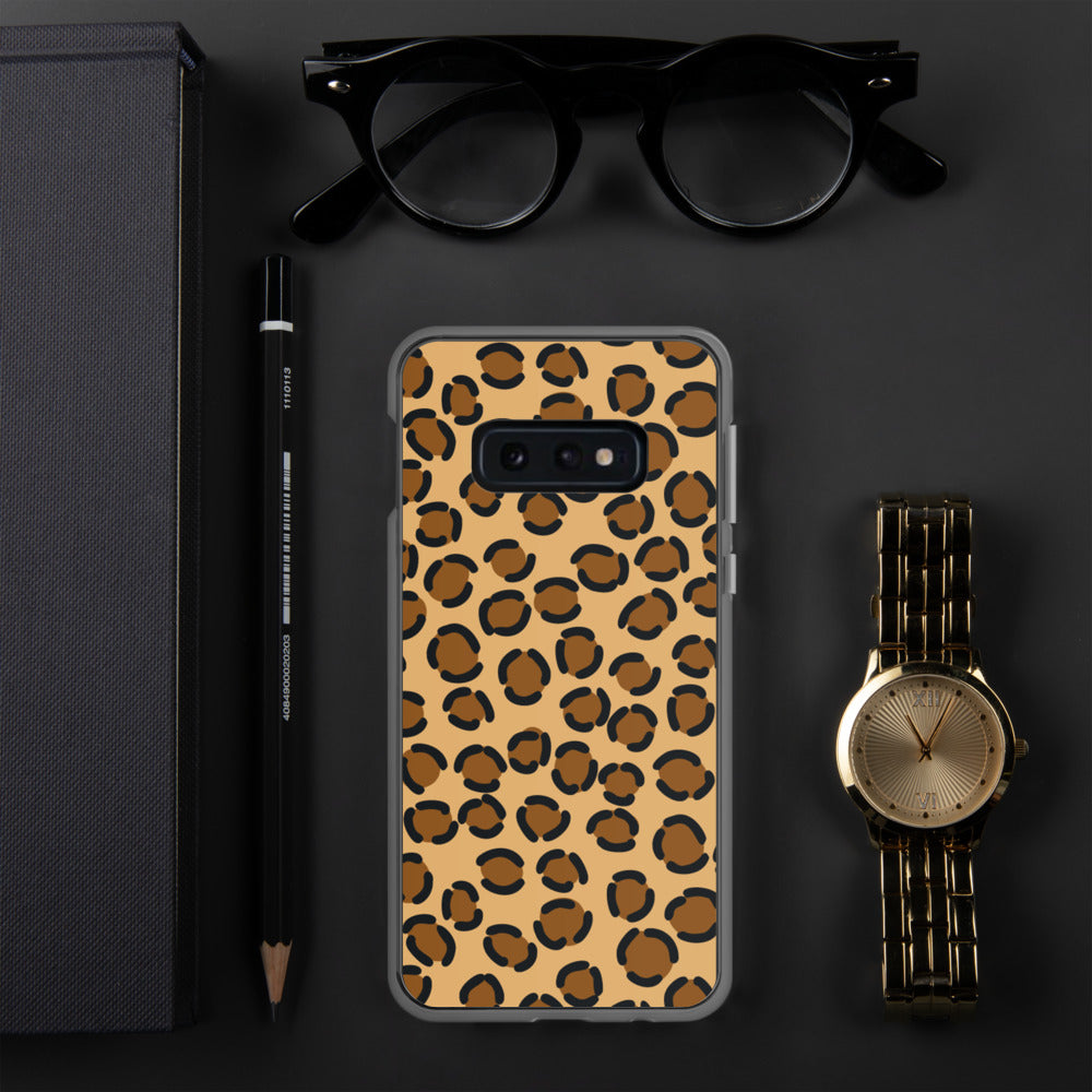 TAN LEOPARD- Samsung Case