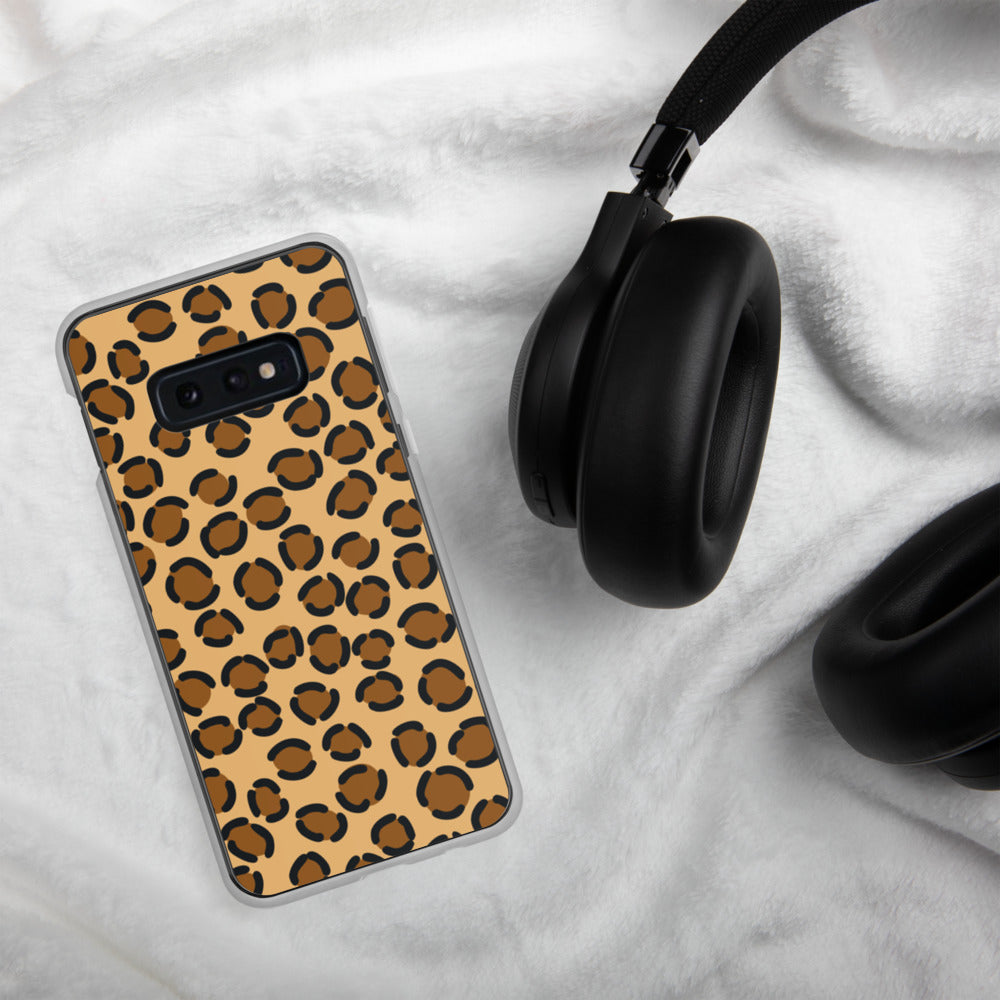 TAN LEOPARD- Samsung Case