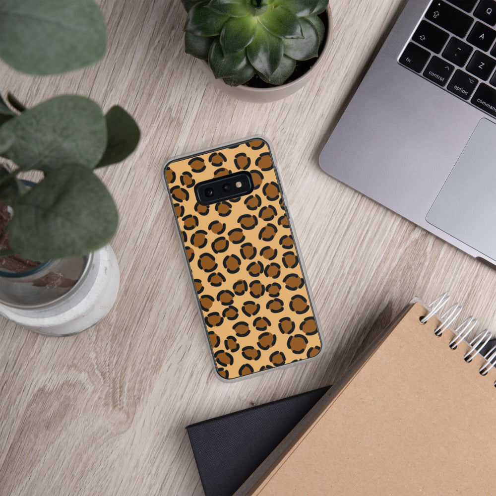 TAN LEOPARD- Samsung Case