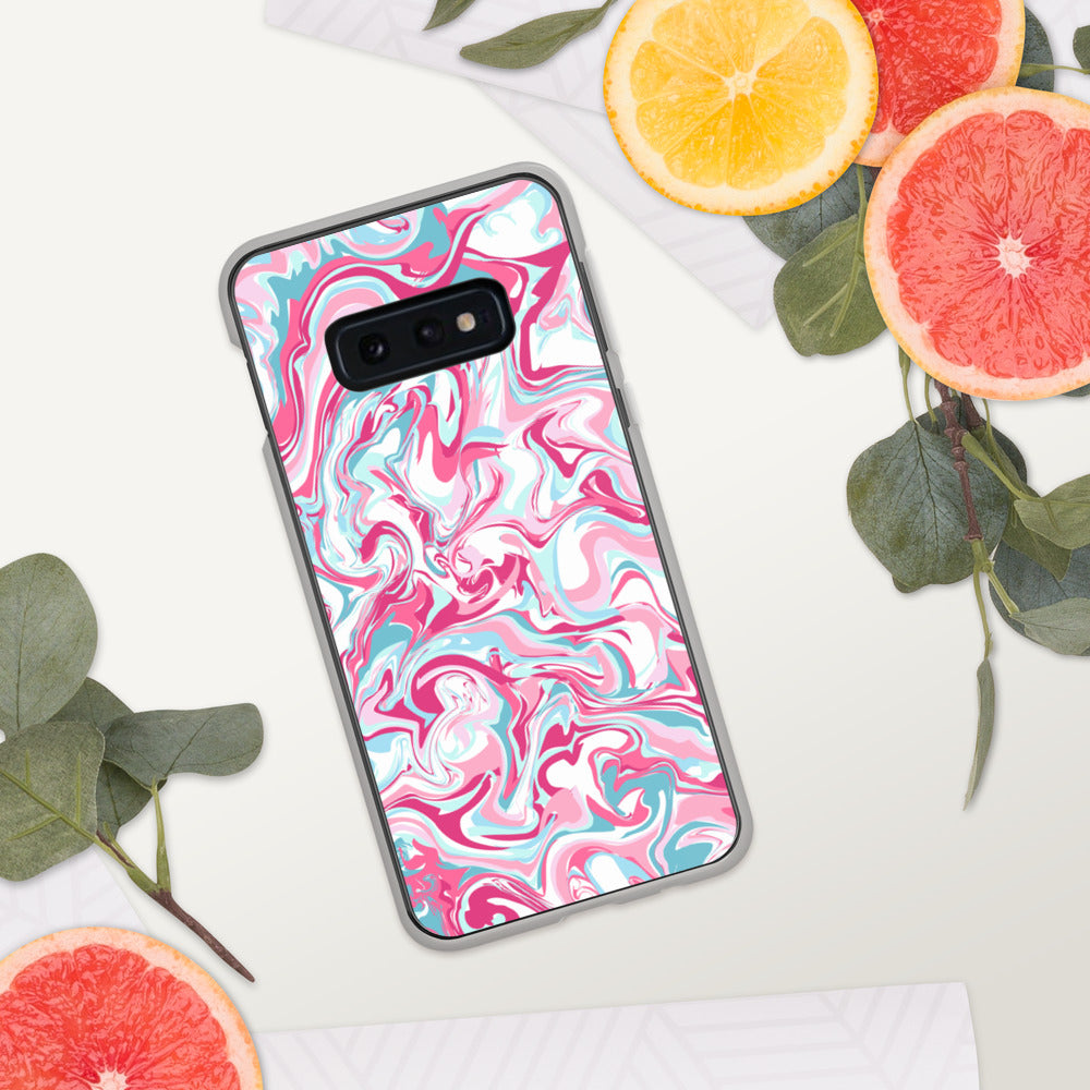 PINK MARBLE- Samsung Case