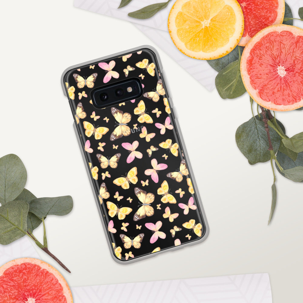 YELLOW BUTTERFLIES- Samsung Case