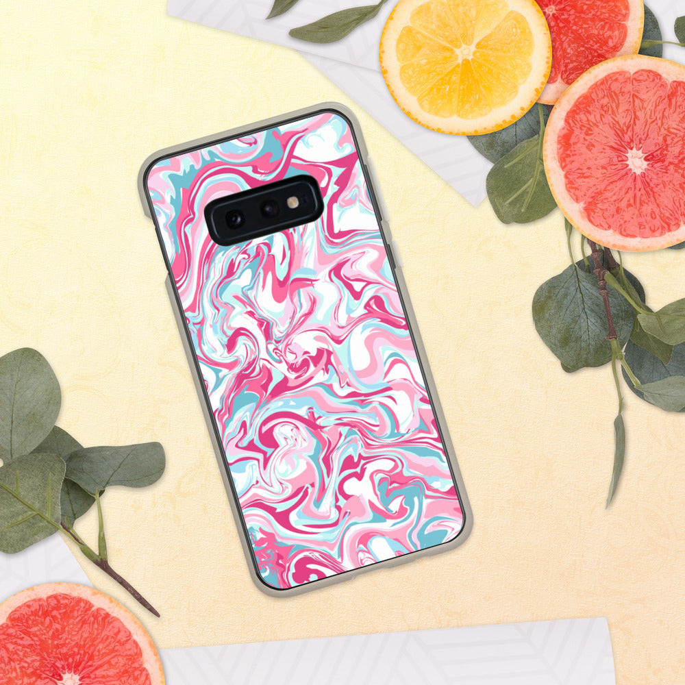 PINK MARBLE- Samsung Case