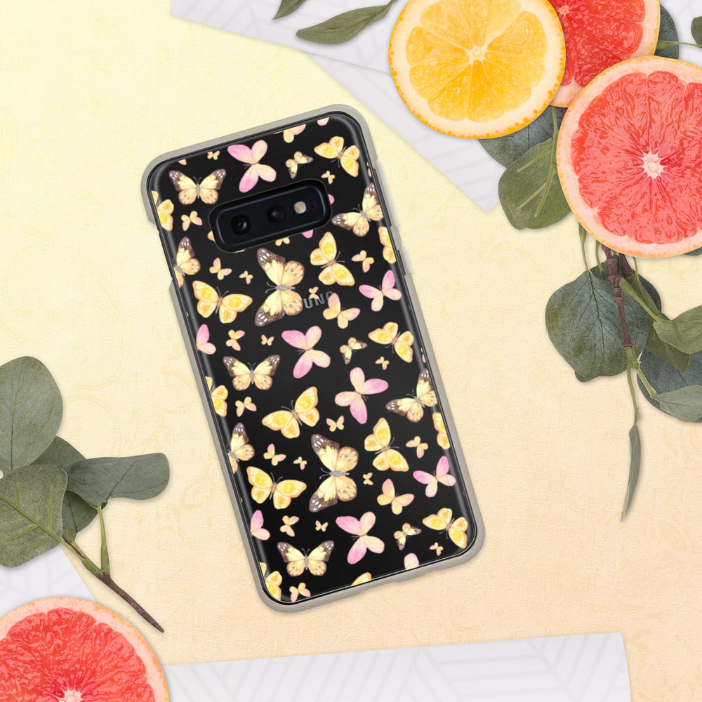 YELLOW BUTTERFLIES- Samsung Case