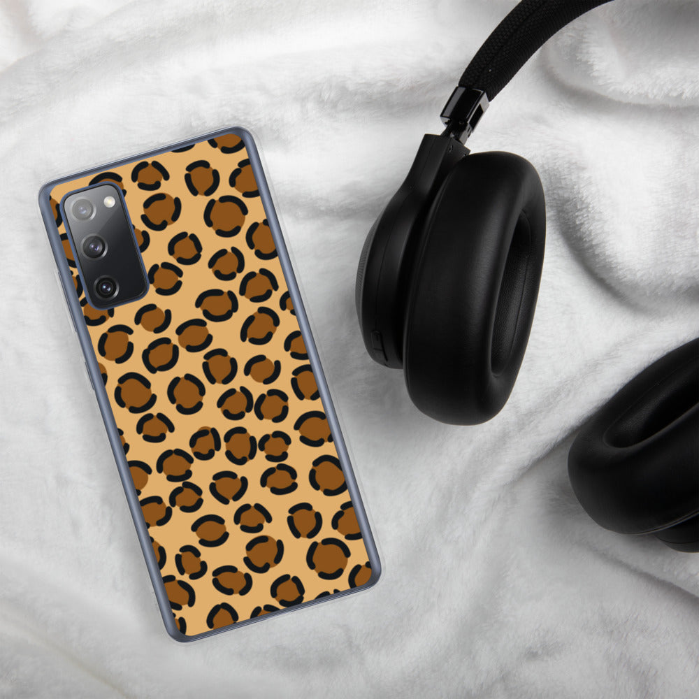 TAN LEOPARD- Samsung Case