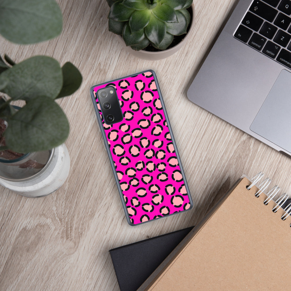 PINK LEOPARD- Samsung Case