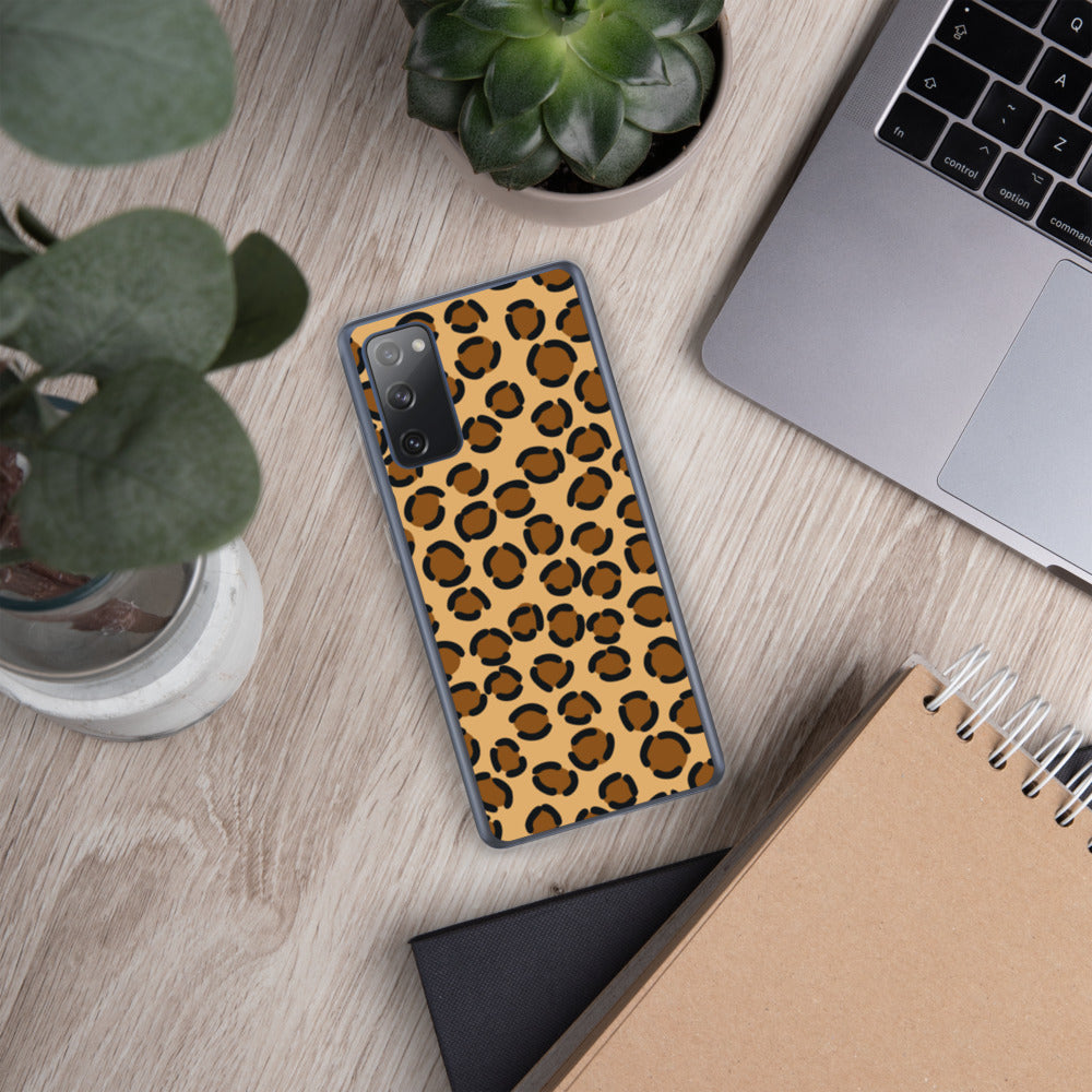 TAN LEOPARD- Samsung Case