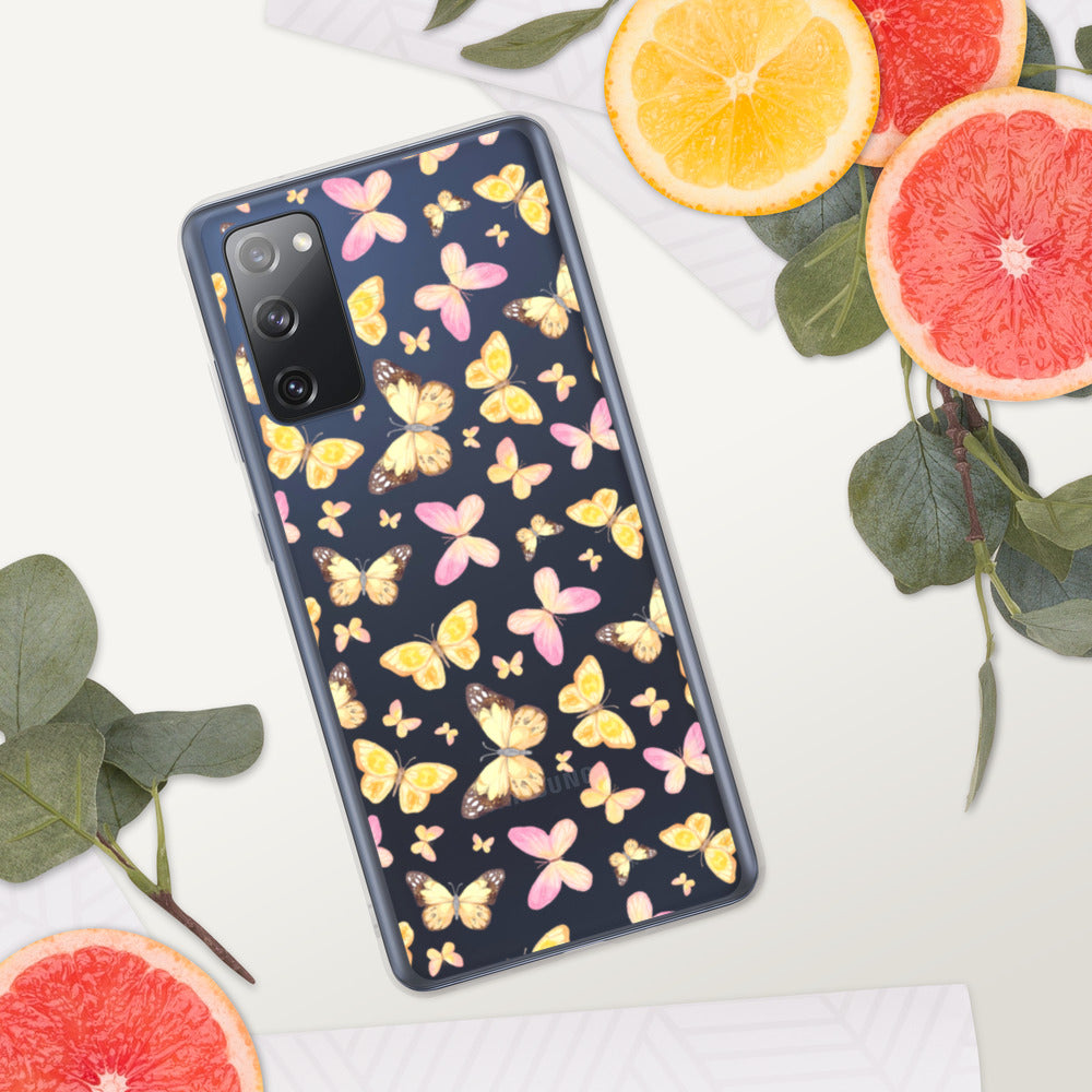YELLOW BUTTERFLIES- Samsung Case