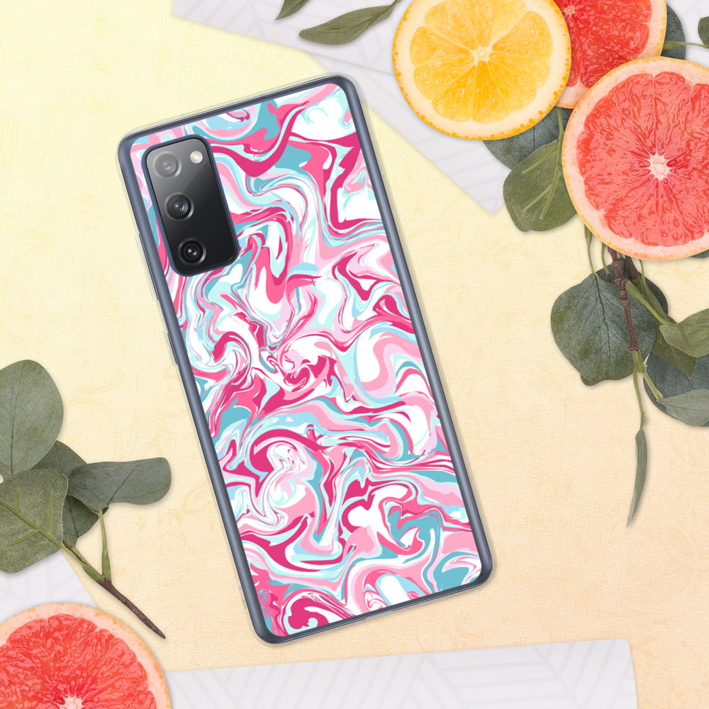 PINK MARBLE- Samsung Case