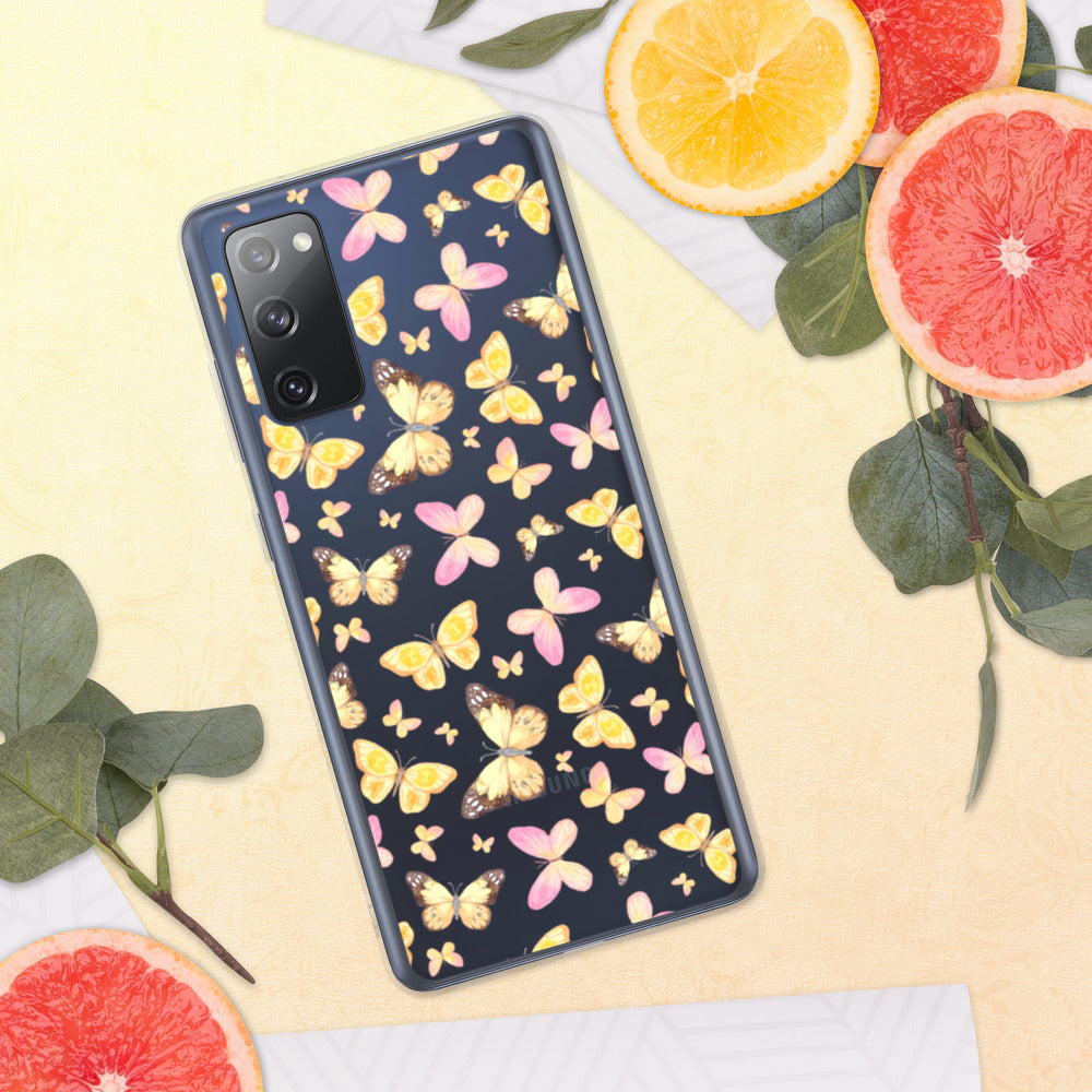 YELLOW BUTTERFLIES- Samsung Case