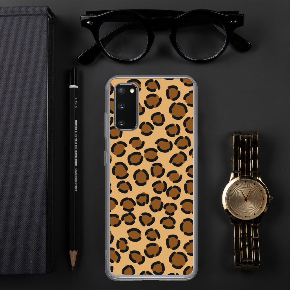 TAN LEOPARD- Samsung Case