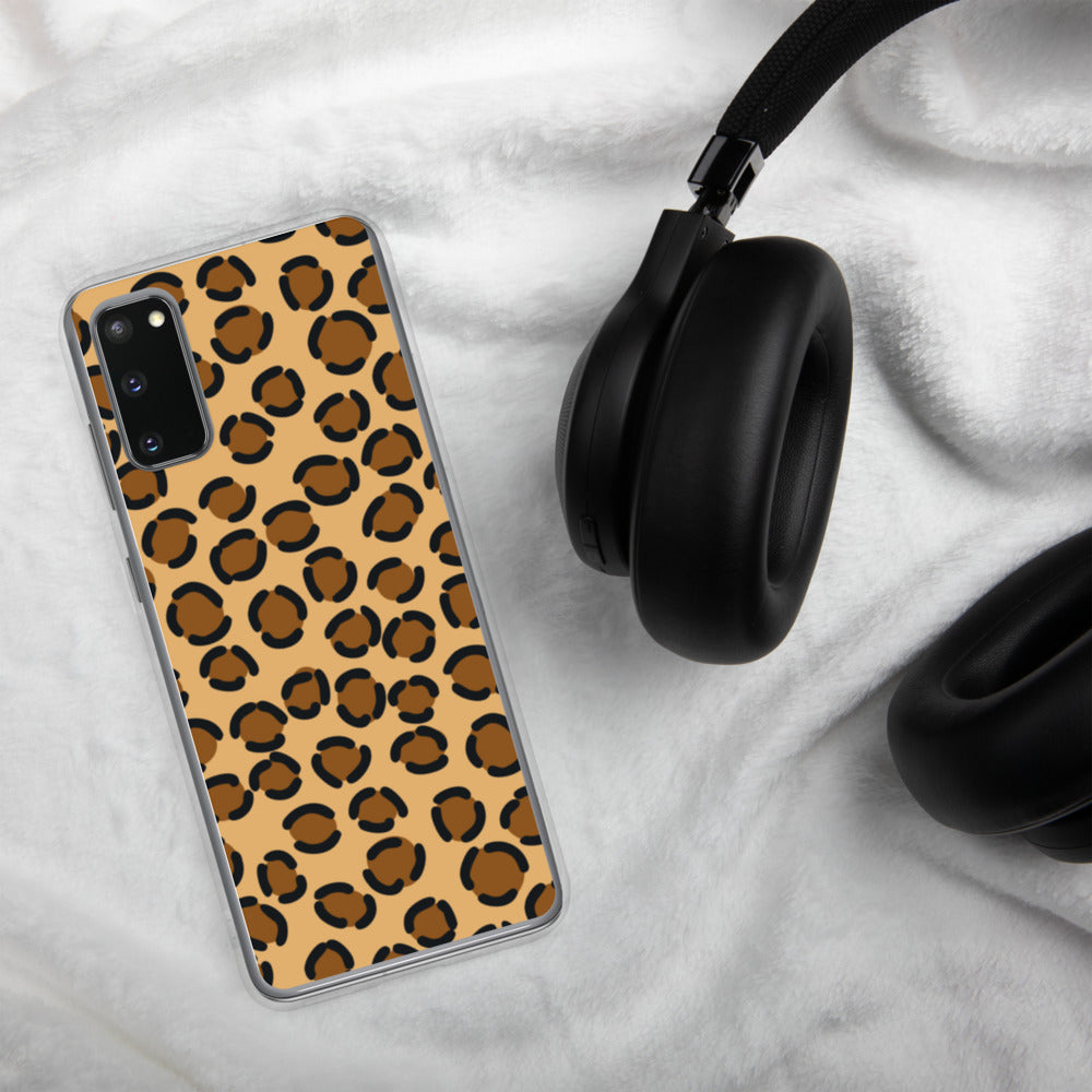 TAN LEOPARD- Samsung Case