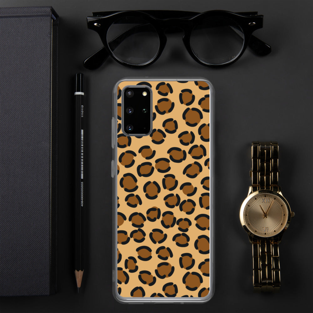 TAN LEOPARD- Samsung Case