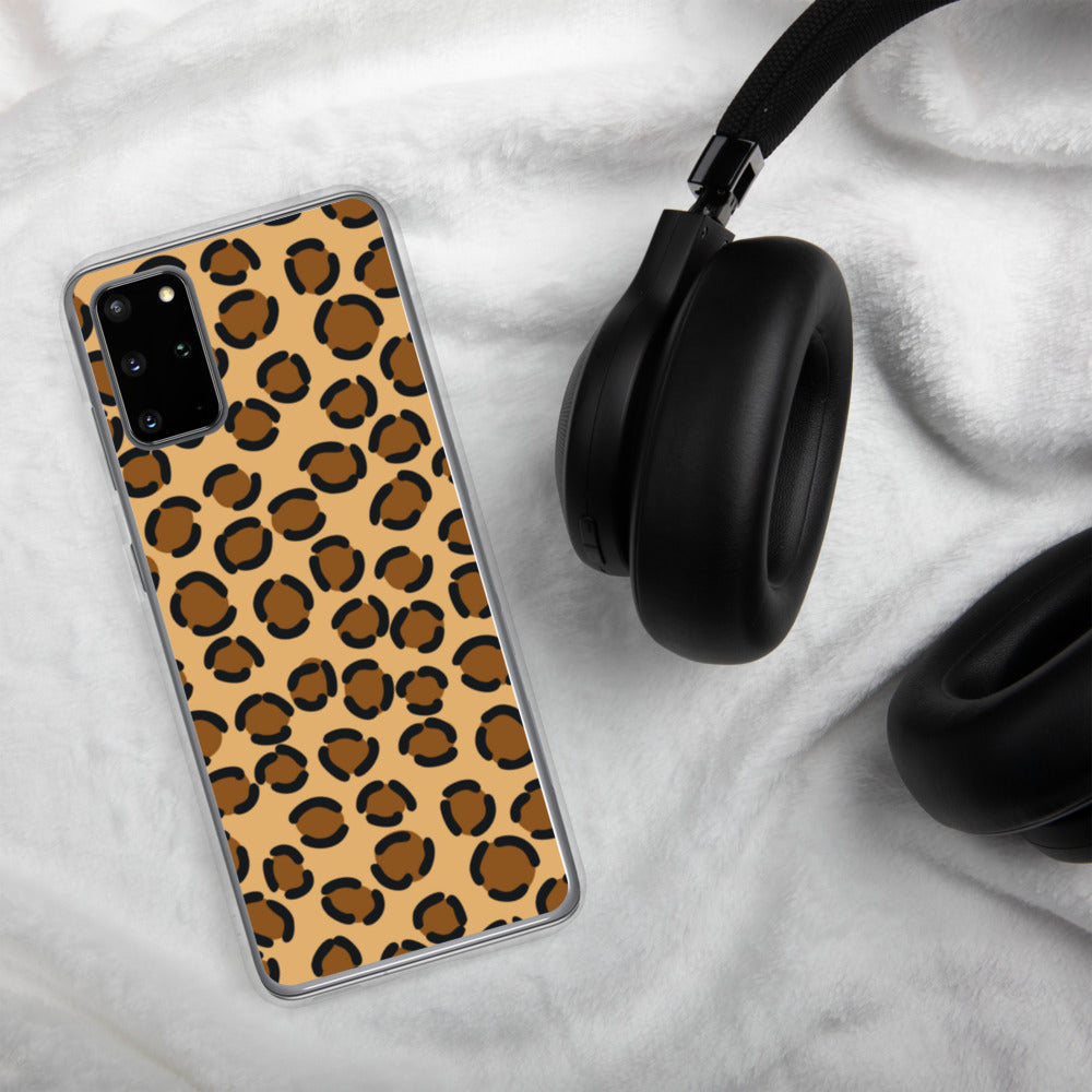 TAN LEOPARD- Samsung Case