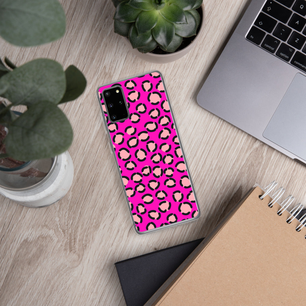 PINK LEOPARD- Samsung Case