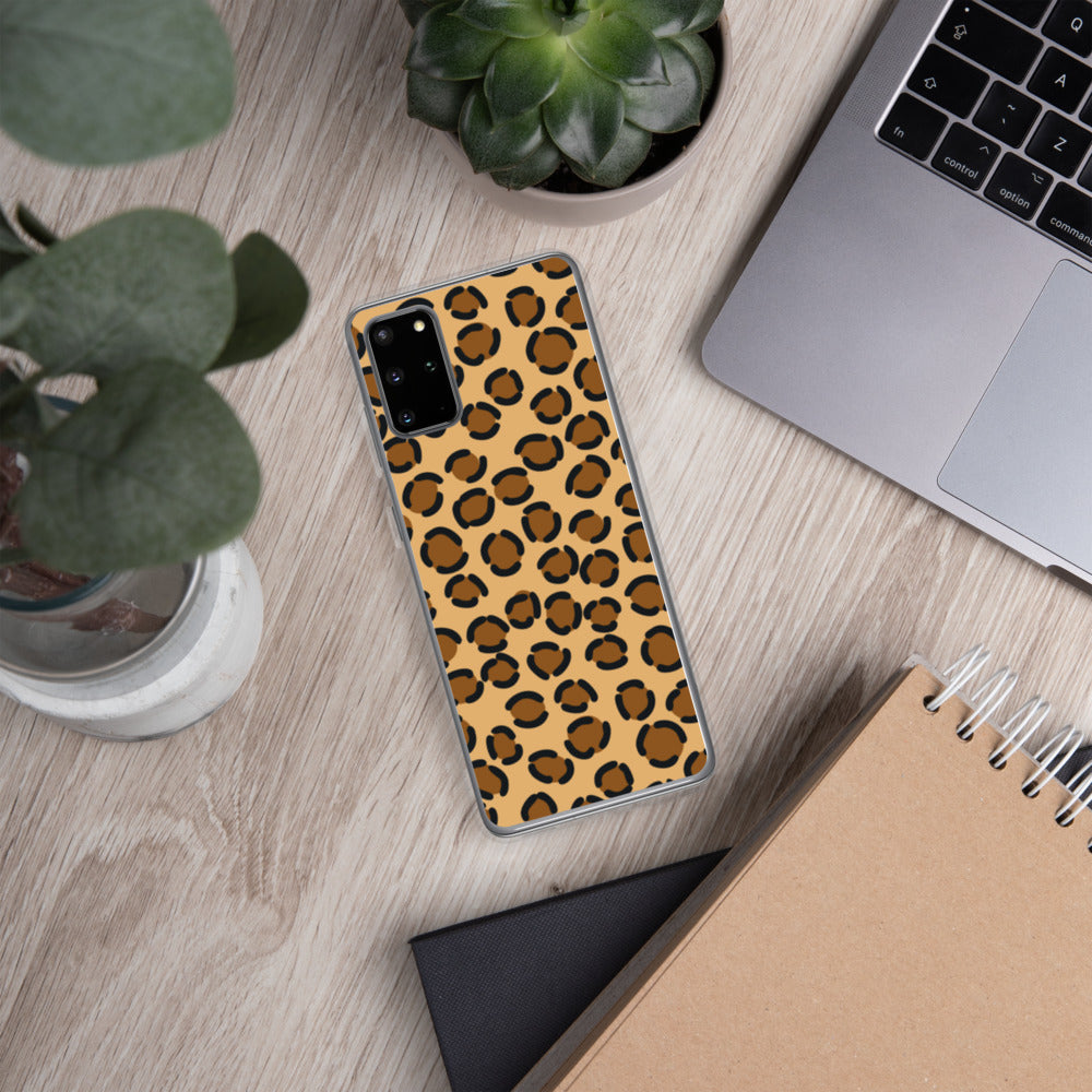 TAN LEOPARD- Samsung Case